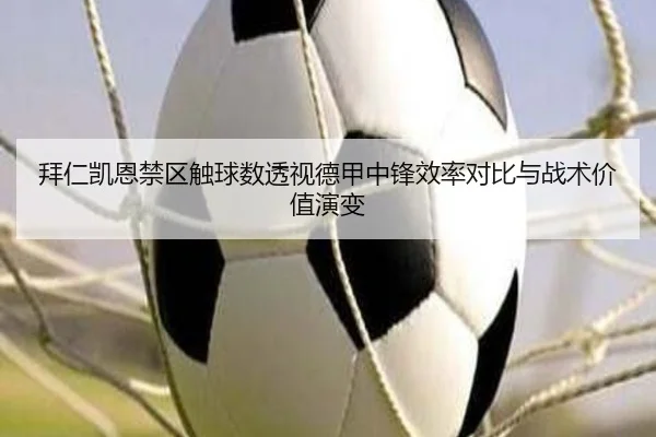 拜仁凯恩禁区触球数透视德甲中锋效率对比与战术价值演变